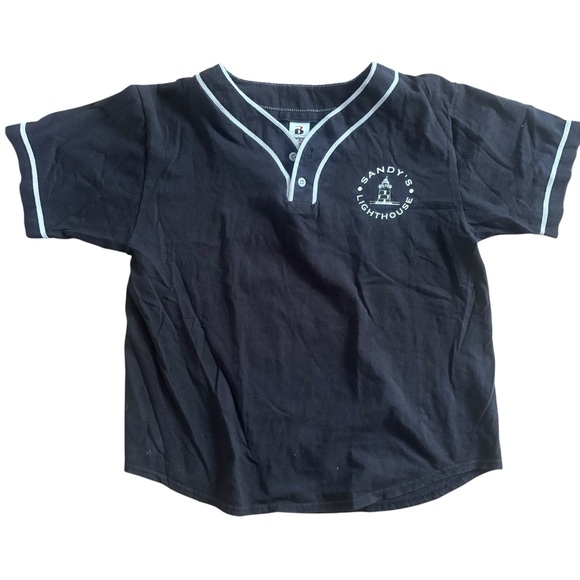 Badger Sport Baseball Jersey Men's L Retro Sportswear Athleisure Classic - Picture 1 of 9